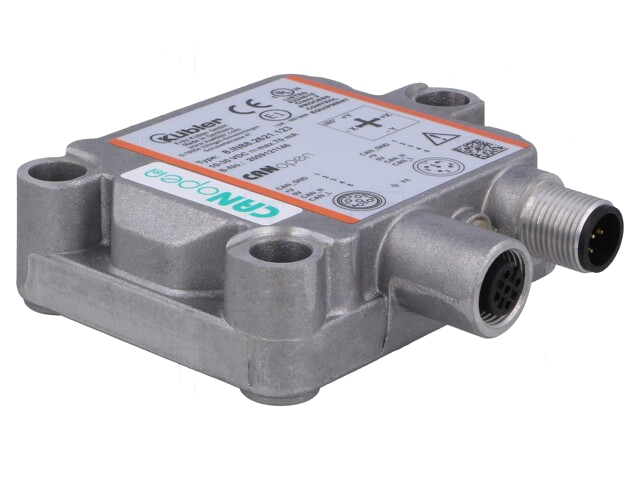 Sensor: hellingmeter; ±85°; 2- axiaal; -40÷85°C; OUT: CANopen; IP67 Sensor: hellingmeter; ±85°; 2- axiaal; -40÷85°C; OUT: CANopen; IP67